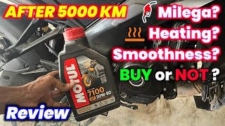 MOTUL 7100 4T 20w50 Full Synthetic Engine Oil Longterm Honest Review | Pulsar RS 200 Best Engine Oil