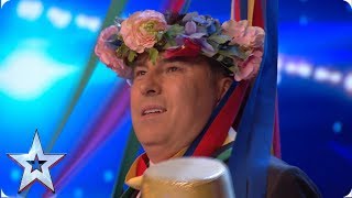 Judges get to grips with (May)pole dancing | Auditions | BGT 2019