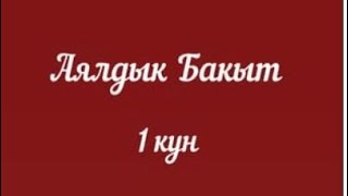 АКЫСЫЗ ПРАКТИКУМДУН 1-күнү.