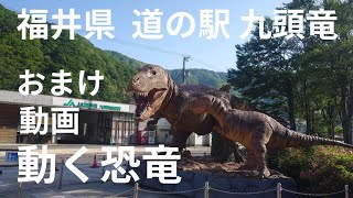 福井県 道の駅 九頭竜 動く恐竜