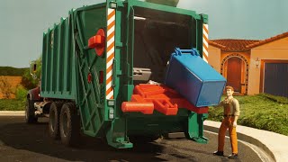 "Garbage Day!"     Bruder Toys Series Episode #3