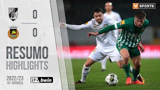 Highlights | Resumo: Vitória SC 0-0 Rio Ave (Liga 22/23 #15)