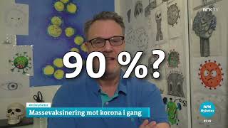 Hvor sikker er vaksinen? 90% ? 95% ? 100% ?