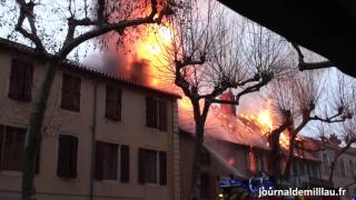 Incendie à Millau (Samedi 10 décembre 2016)