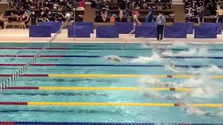 50Fr T決勝 峰尾 第29回関西学生春季短水路公認記録会