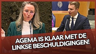 Agema is helemaal KLAAR met beschuldigingen \u0026 geeft links gastje een veeg uit de pan!