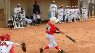 保栄茂少年野球　南部交流vs城西　ケント　ﾂｰﾍﾞｰｽ(20130113)