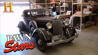Pawn Stars: THE OLD MAN CUTS A DEAL FOR A RARE '33 PLYMOUTH (Season 8) | History