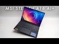 MSI Stealth A16 AI+ - The Best THIN Gaming Laptop?