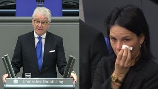 "Sei ein Mensch", Baerbock weint - Tränen im Bundestag: Marcel Reifs Holocaust-Gedenk-Rede  | ntv