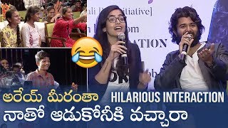 Vijay Devarakonda Hilarious Interaction With Children | Vijay Devarakonda And Rashmika Super Fun