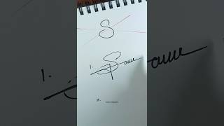 How to Sign the Letter S?❤️