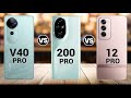 Vivo V40 Pro Vs Honor 200 Pro Vs Oppo Reno 12 Pro