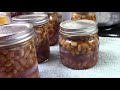 Canning Maple Beans