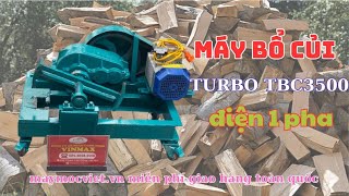 Máy bổ củi, chẻ củi sử dụng điện 1 pha TBC3500 | Liên hệ: 0985333261