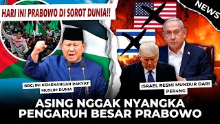 PRABOWO HEBOH DISELURUH DUNIA !! PENGARUH INDONESIA BERHASIL DAMAI PALESTINA ISRAEL~Gencatan Senjata