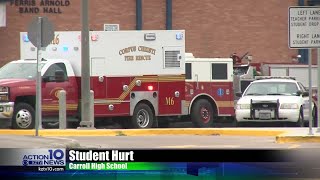 School fight sends Carroll student to hospital