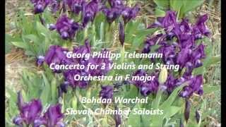 G P Telemann - Concerto for 3 Violins and String Orchestra in F major