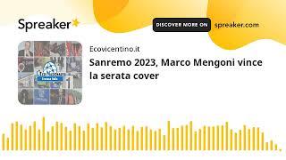 Sanremo 2023, Marco Mengoni vince la serata cover