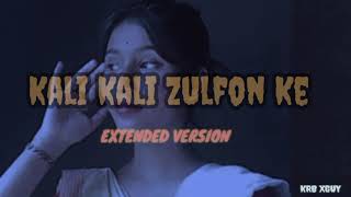 kali kali Zulfon ke new version || Madhur Sharma || Nushrat Fateh Ali Khan || new extended version 💖
