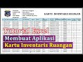 KARTU INVENTARIS BARANG  : BELAJAR VBA CARA MEMBUAT APLIKASI SEDERHANA DI LEMBAR EXCEL