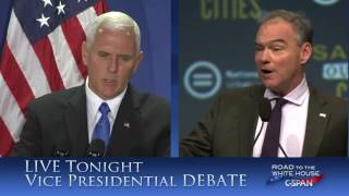 Promo: Vice Presidential Debate Tonight from Longwood University on C-SPAN