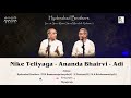 hyderabad brothers nike teliyaga ragam ananda bhairvi_talam adi vol 2