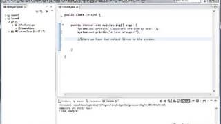 Mastering Java, Vol 1 Lesson 10 Commenting Your Code 2