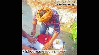 ਵੱਖਰੇ ਢੰਗ ਨਾਲ ਇਲਾਜ ਕਰਦਾ ਡਾ #viral#tranding#funny #jinderbrarwangal