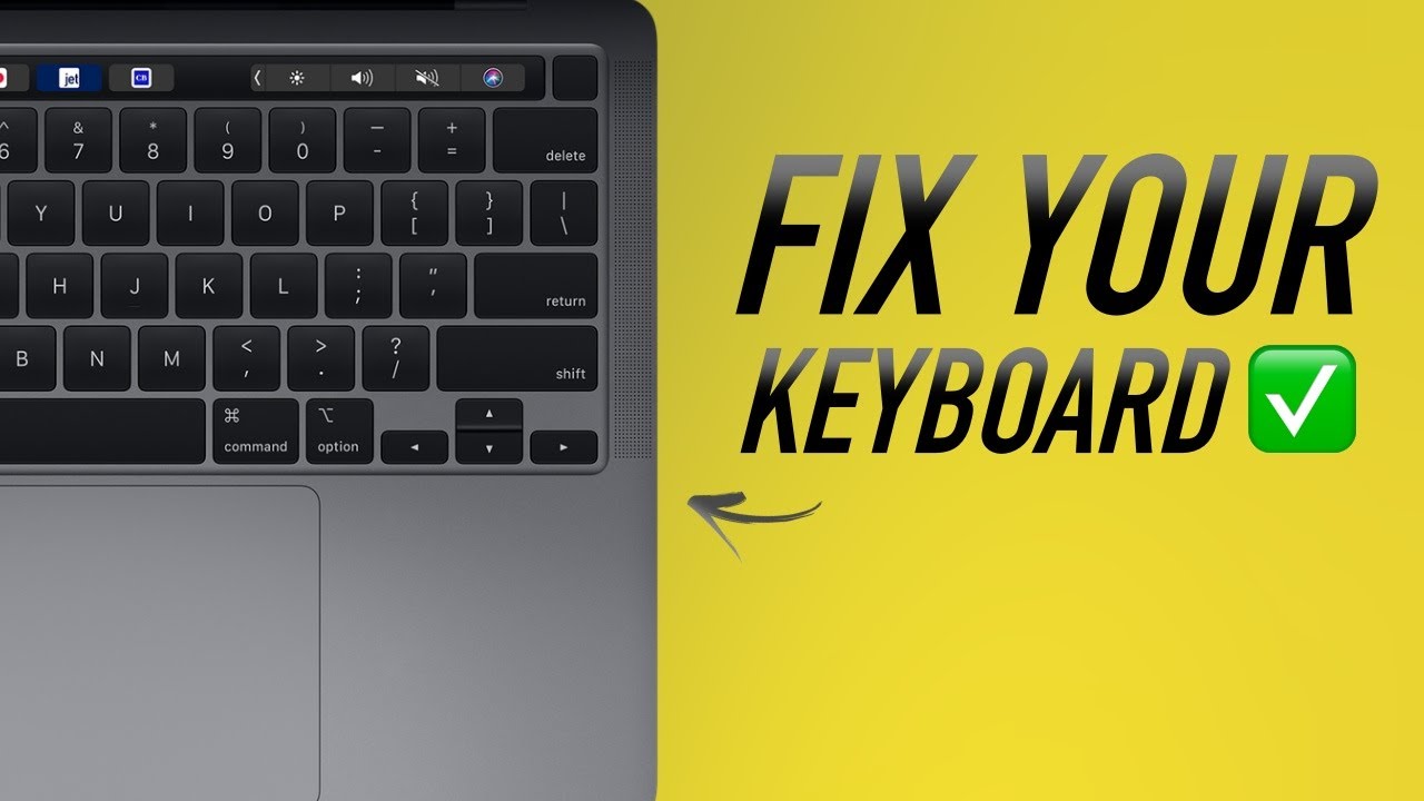 Macbook Keyboard Not Working Easy Fix! - YouTube