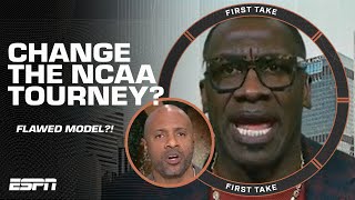 CHANGE THE NCAA TOURNAMENT 🗣️ Is the current selection model FLAWED?! | First Ta