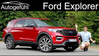 New Ford Explorer FULL REVIEW as ST-Line PHEV 2020 - Autogefühl