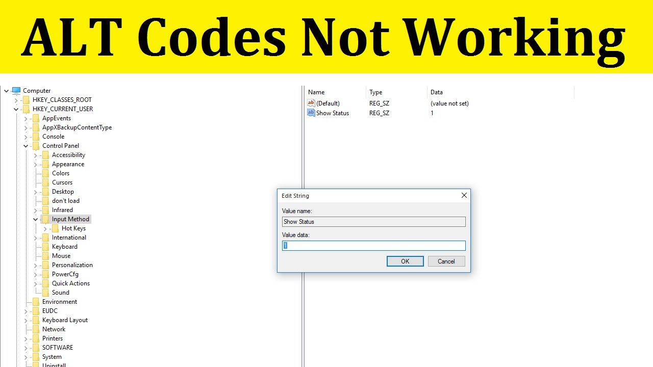 How To Fix Alt Codes Not Working Problem Windows 10 8 7 Solve Alt