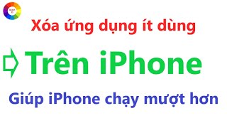 Xóa ứng dụng iPhone ít dùng một cách nhanh chóng và dễ dàng