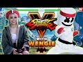 Wengie v. Marshmello 1v1 Street Fighter V Challenge | Gaming with Marshmello