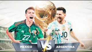 Argentina vs Mexico | FIFA World Cup 2022 Mobile ❤ Gameplay By Alok
