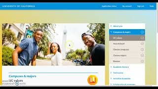 UC Application: Campuses and Majors