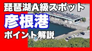 【琵琶湖ポイント紹介】超Ａ級ポイントの彦根港を徹底紹介 #琵琶湖バス釣り #琵琶湖おかっぱり #彦根港