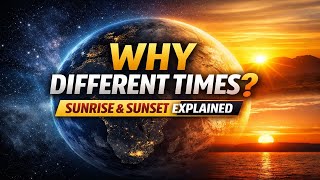 Why Are Sunrise & Sunset Times Different in Every Place? | Earth & Space Explained