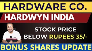 Hardwyn India Share Latest Updates | Hardwyn India Bonus Shares Update