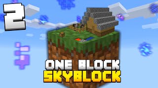 Minecraft Skyblock, But You Only Get ONE BLOCK (#2)
