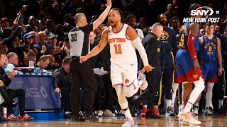 Tom Thibodeau, Jalen Brunson and Josh Hart talk Knicks win over Nuggets | New York Post Sports