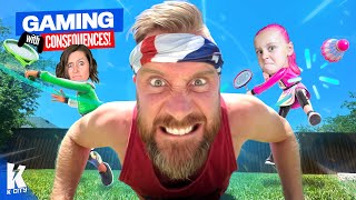 Loser gets Fit! (Gaming with Consequences: Switch SPORTS!) / K-City Family