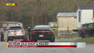 15-year-old shot, killed in Harnett County