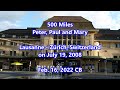 500 Miles - Peter, Paul and Mary: with Lyrics(가사번역)||Lausanne - Zürich, Switzerland on July 19, 2008