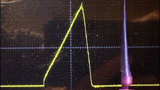 QCW Tesla Coil Ramp-up