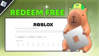 Redeem Free CapyBara Roblox Item