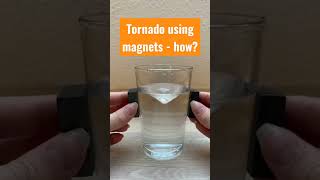 TORNADO using magnets | how ? | physics trick