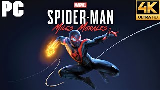 Spider-Man Miles Morales PC - Full Game Walkthrough Gameplay (4K 60FPS)