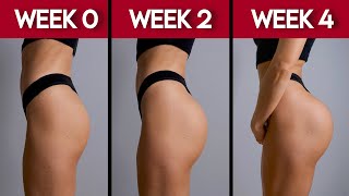 5 SIMPLE EXERCISES to Grow a BUBBLE BUTT FASTER! No Equipment Booty Challenge, At Home